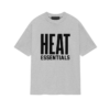 Essentials Heat Logo Szary Koszulka