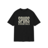 Essentials Spurs Logo Czarny Koszulka
