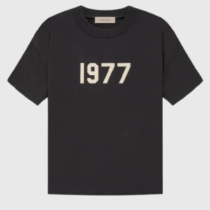 Essentials Fear of God 1977 Czarny Koszulka