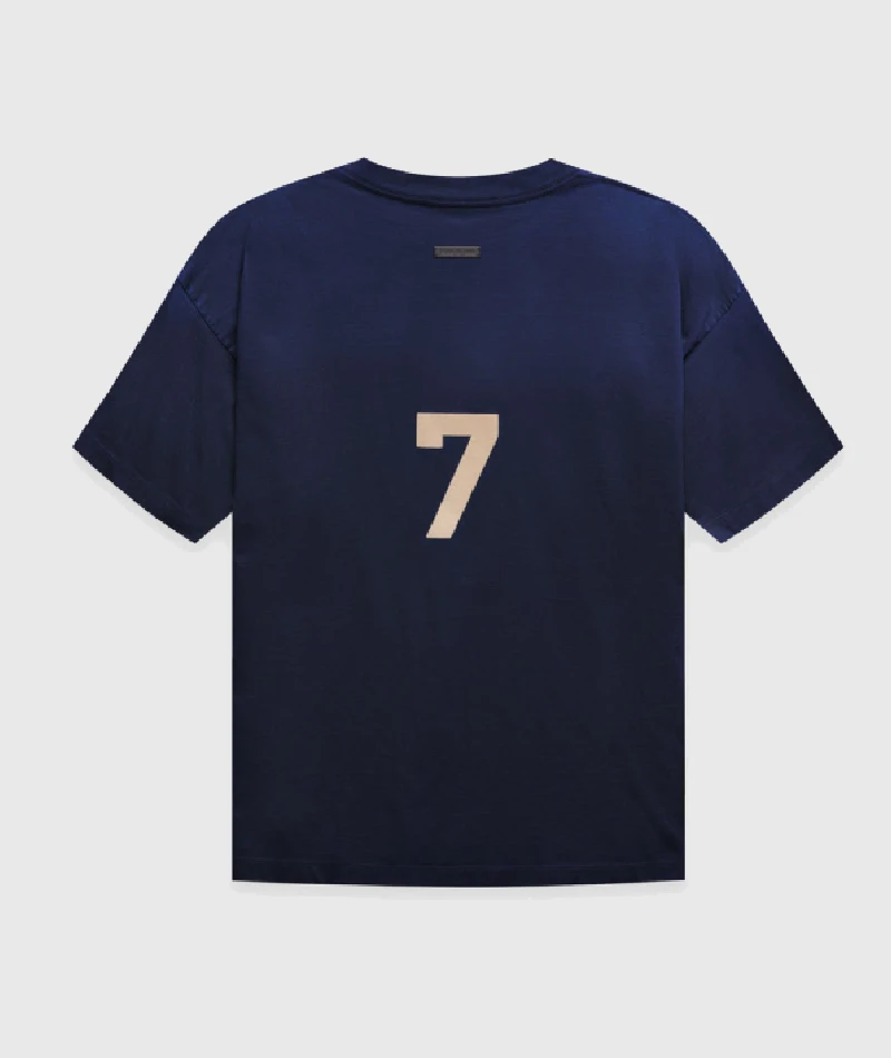 Essentials-Fear-of-God-7-T-Shirt-Navy-Blue-3 Essentials Fear of God Granatowy Koszulka