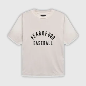 Essentials Fear of God Baseball Kremowy Koszulka