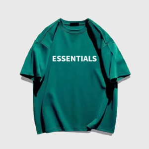 Essentials Fear of God Zielony T-Shirt