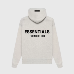 Essentials Friend Of God Szary Hoodie