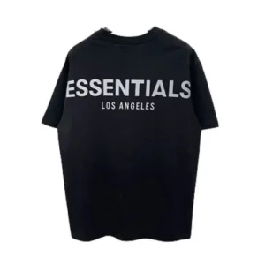 Essentials Los Angeles Czarny T-Shirt