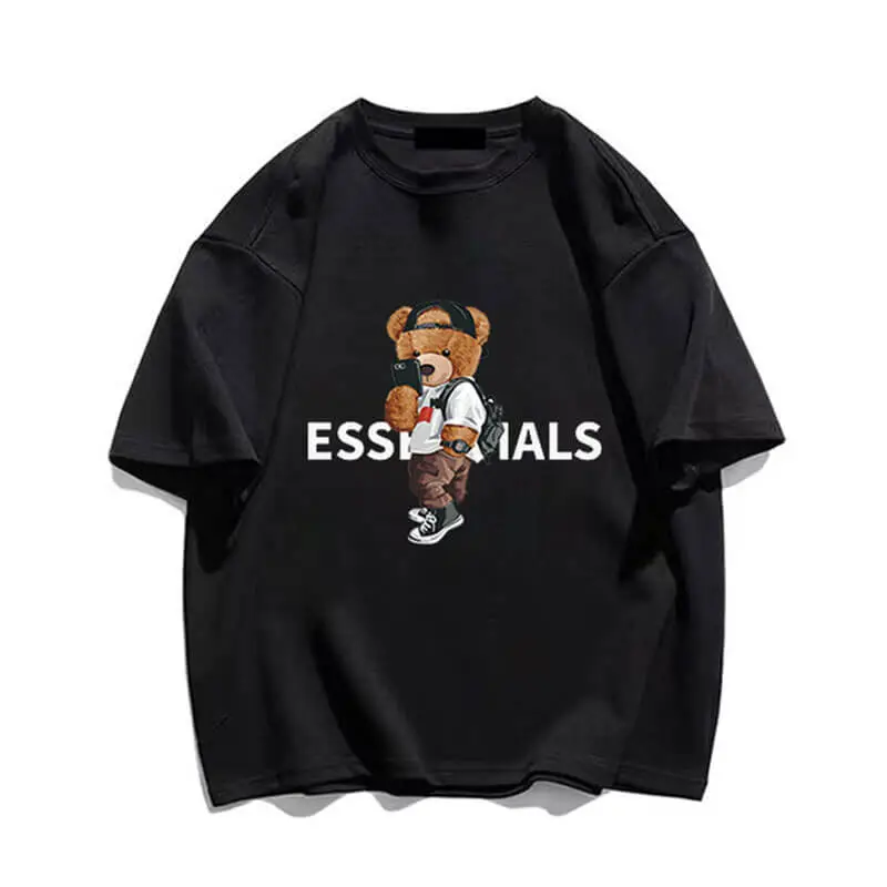 Essentials-Luxury-Galaxy-Brand-T-Shirt Essential Luxury Galaxy Brand Black Koszulka