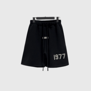 Essentials Fear of God 1977 Czarny Short