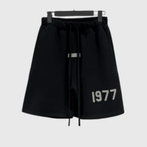 Essentials Fear of God 1977 Czarny Short