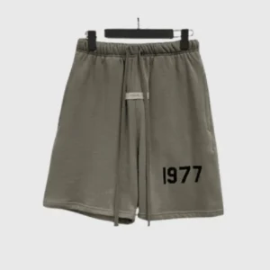Essentials Fear of God 1977 Ciemnoszary Short