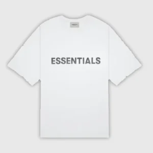 Essentials Fear of God Applique White T-Shirt