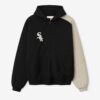 Essentials White Sox Raglan Half Zip Sport Hoodie