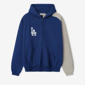 Dodgers Raglan Half Zip Sport Essentials Hoodie