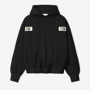 Essential Black 90s Hoodie