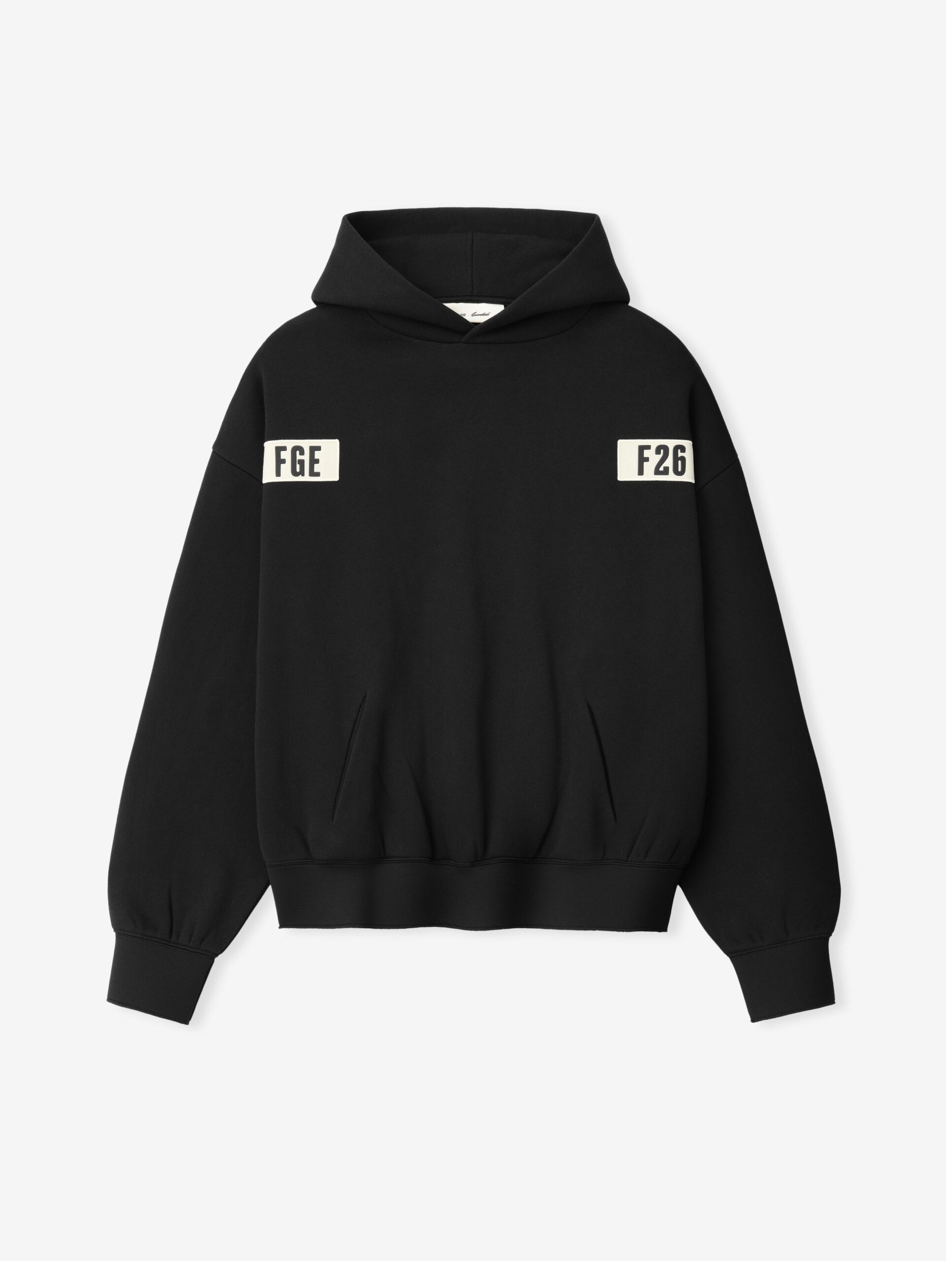 Essential Black 90s Hoodie