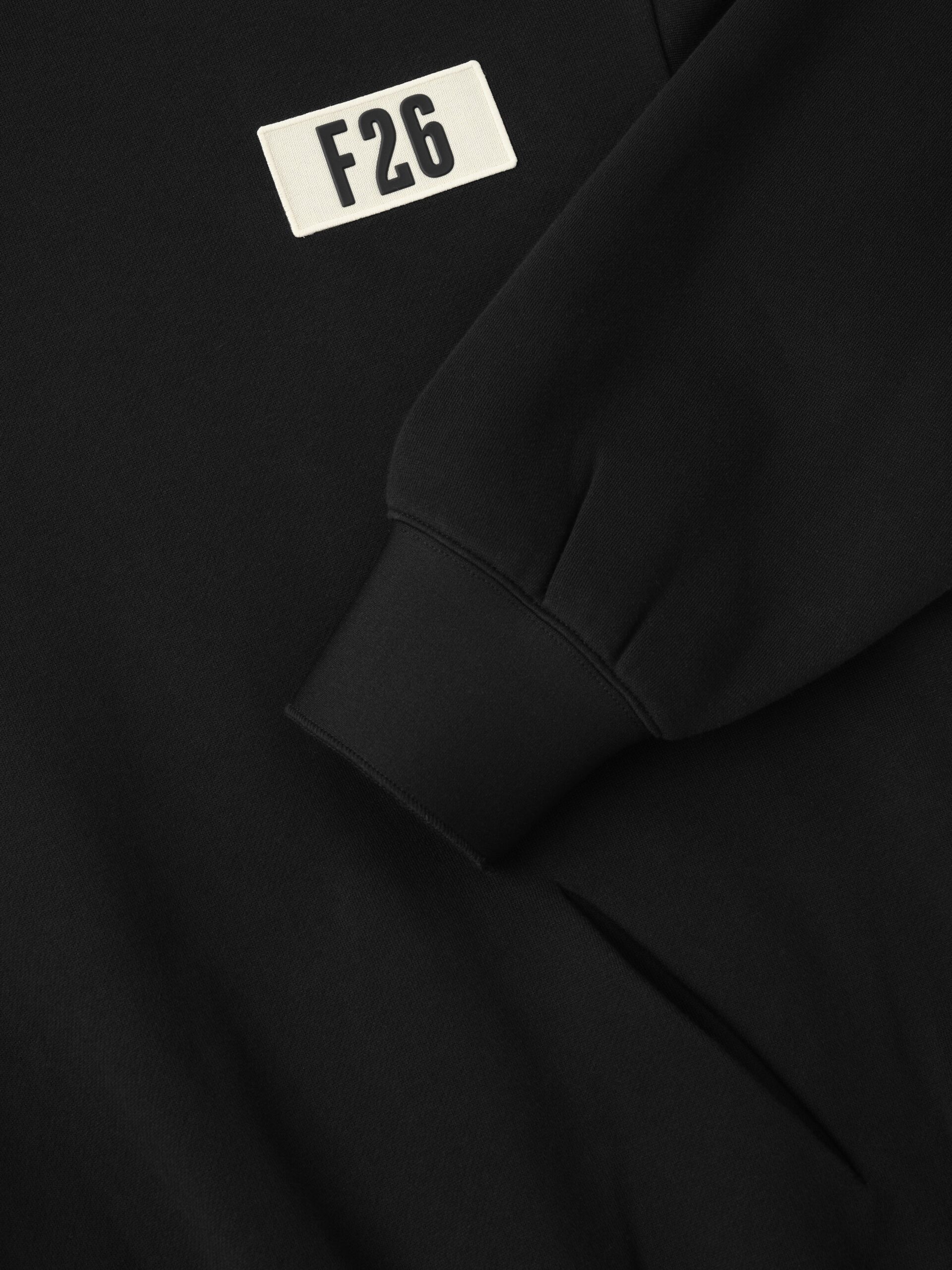 Essential Black 90s Hoodie